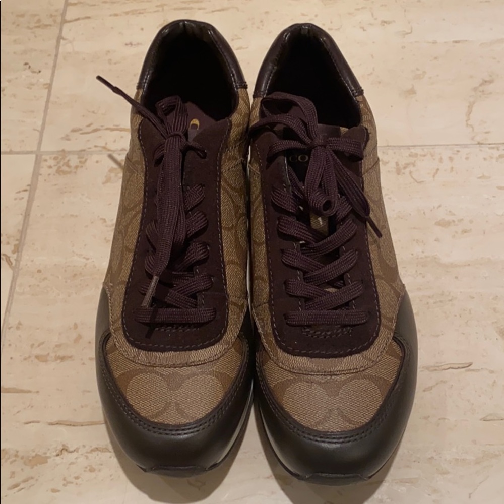 Coach tennis shoes